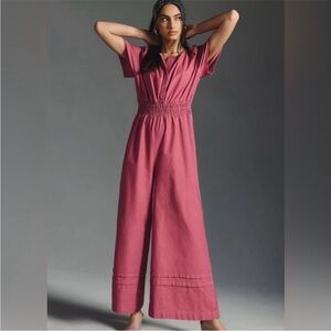 🩷 Anthropologie Somerset Jumpsuit - Size XL